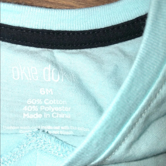 Okie Dokie Girls 6 Months On Moms Squad Graphic Tee - Picture 3 of 3
